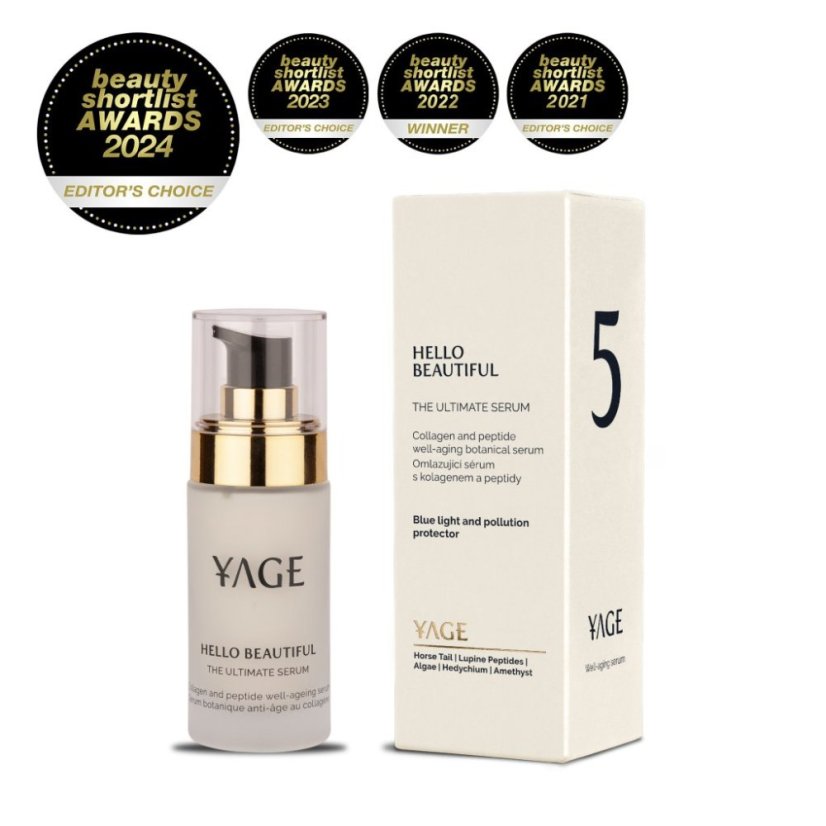 Liftingové sérum s kolagenem a peptidy HELLO BEAUTIFUL 30ml