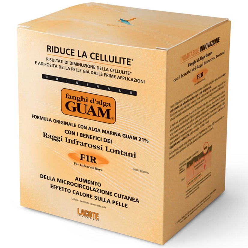 Bahenní zábal Guam proti střední celulitidě 1000g