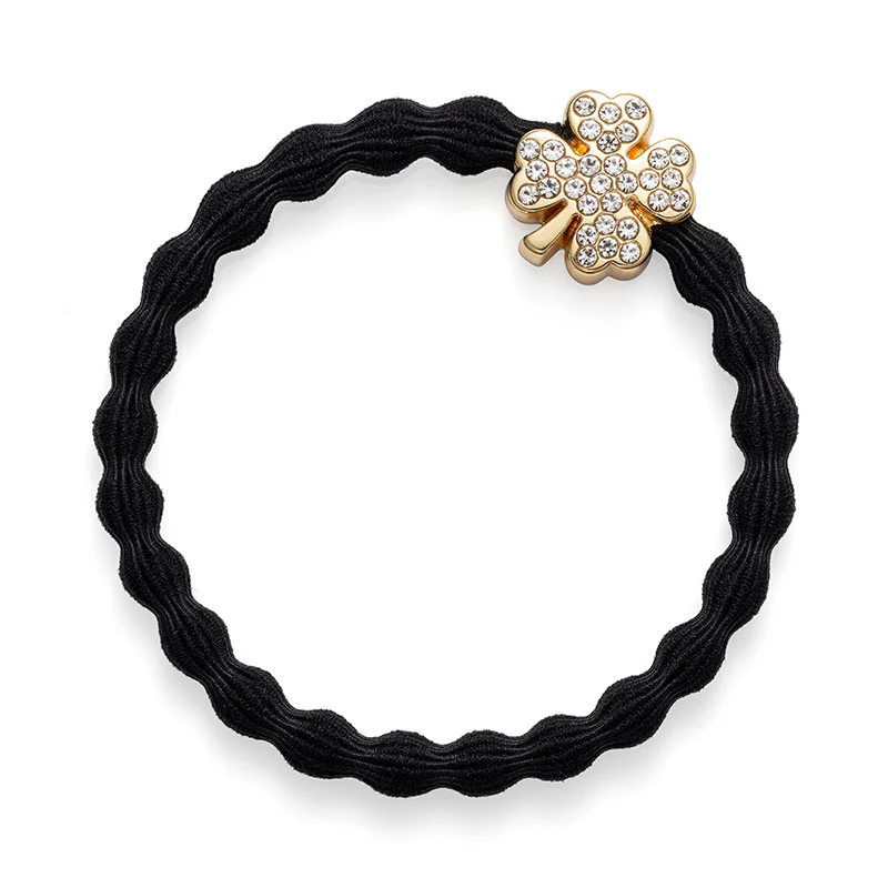 Gold Diamanté Clover