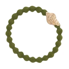 Tropical Seashell Olive Green