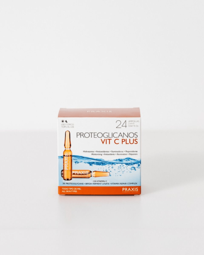 Ampule Praxis Proteoglicanos Vitamín C Plus 24 x 2ml