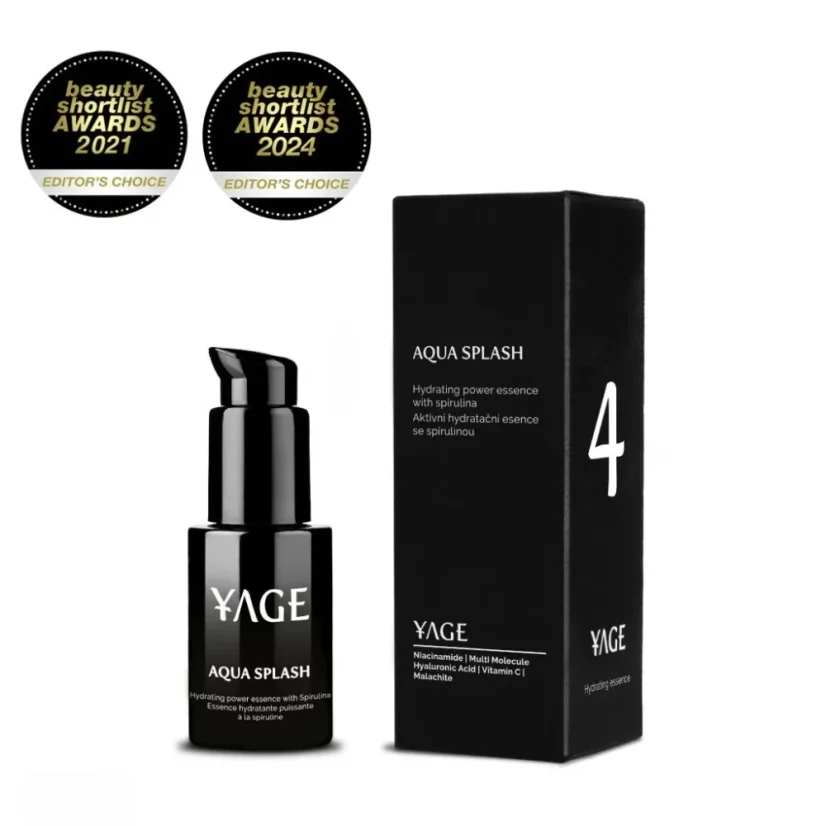 Hydratační esence s multi molekulární KH a niacinamidem AQUA SPLASH 30ml
