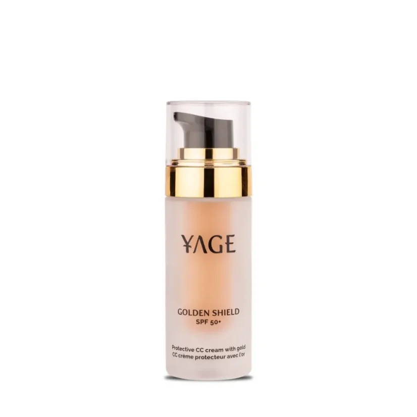 Ochranný CC krém se zlatem a SPF 50+ GOLDEN SHIELD warm 30 ml