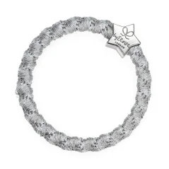 Woven Silver Star Shimmer
