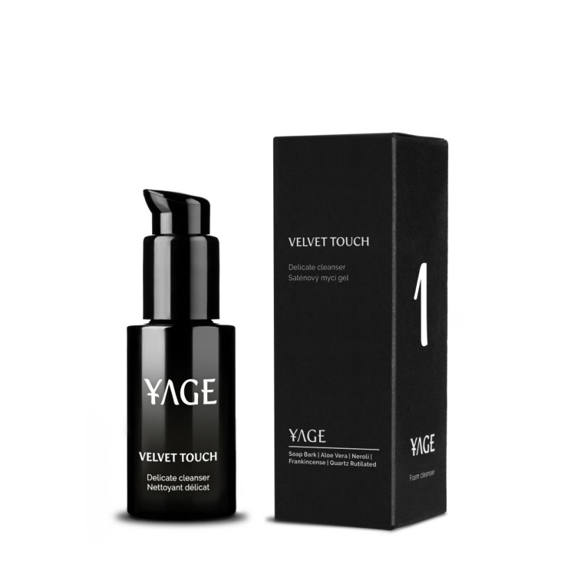 Šetrný mycí gel s rakytníkem VELVET TOUCH 50ml