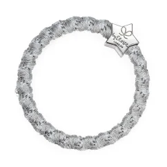 Woven Silver Star Shimmer