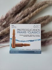 Ampule Praxis Proteoglicanos Classics 6 x 2ml lehce poškozený obal