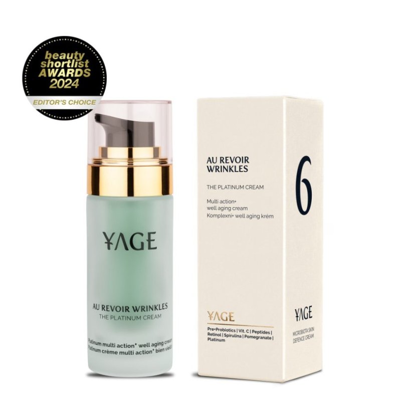 Vzorek Komplexní well aging krém s platinou AU REVOIR WRINKLES 1ml