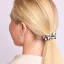 Gold Star Silk Scrunchie Zebra