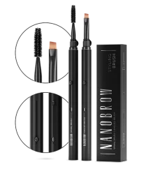 Nanobrow Styling Brushes - Set štětců na úpravu obočí 2ks