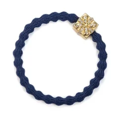 Gold Present Navy Blue