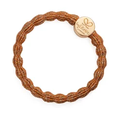Gold Circle Metallic Amber